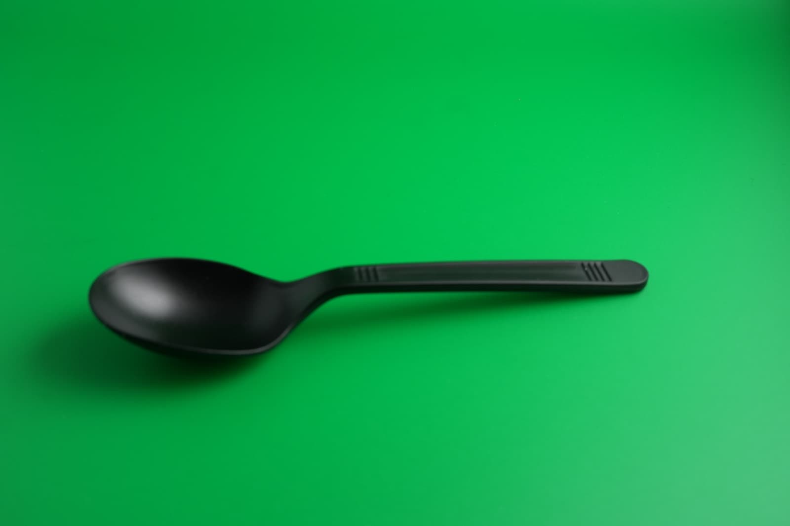 Black heavy weight spoon
