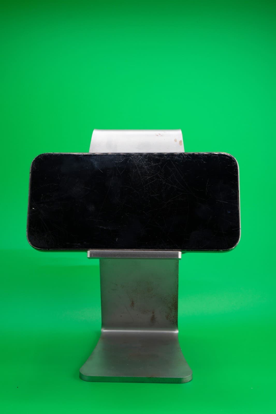 Bent phone stand
